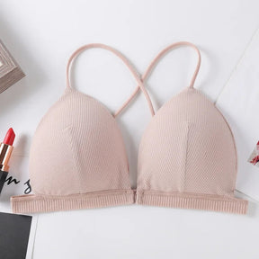 Ladies imported Soft Light Pad Front Open T-shirt Bra