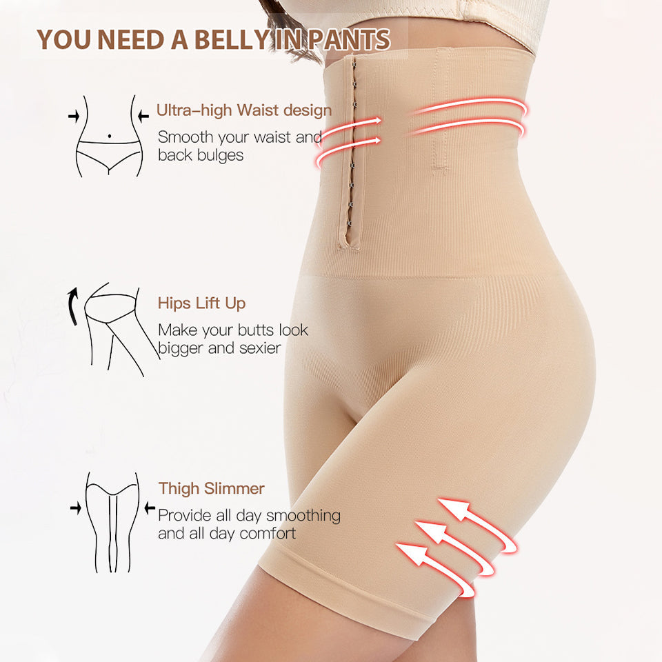 Women's Tummy Control With Hook Belt Shaper