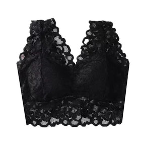 Seamless Wireless Lace Bra